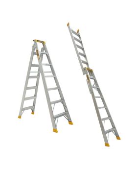 GORILLA Dual purpose (double sided) 2.1-3.9m (7-13ft) Aluminium 180kg Heavy Duty Industrial DM007-HD