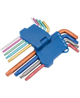 Draper Tools Draper TX-STAR&#174; Security Coloured Key Set (9 Piece) DRA22204
