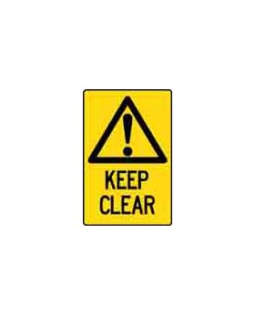 KEEP CLEAR SIGN 28WMC