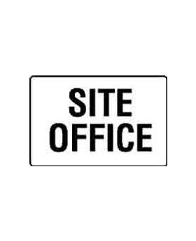 SITE OFFICE SIGN 143F