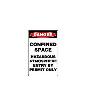 CONFINED SPACE SIGN 213DMC