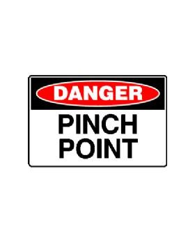 PINCH POINT SIGN 208DSAV