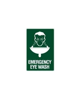 EMERGENCY EYE WASH SIGN 39EP