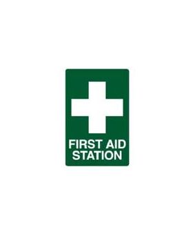 FIRST AID STATION SIGN 75ESAV