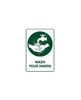 WASH YOUR HANDS SIGN 73EP