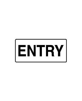 ENTRY SIGN 288TP