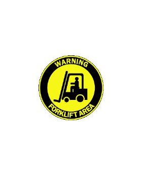 WARNING FORKLIFT AREA SIGN SF6-A
