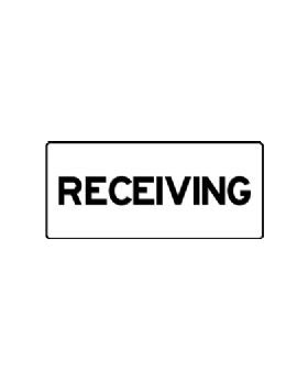RECEIVING SIGN 312P