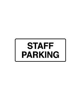 STAFF PARKING SIGN 286TMC