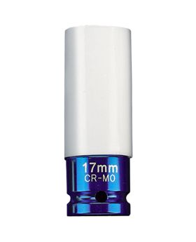 Draper Tools 1/2 Sq. Dr. HI-TORQ&#174; Wheel Nut Socket for Alloy Wheels (17mm) DRA30631
