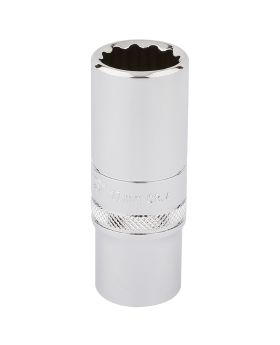 Draper Tools 3/8 Square Drive Hi-Torq&#174; 12 Point Deep Socket (17mm) DRA33013