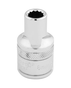 Draper Tools 1/2 Square Drive Hi-Torq&#174; 12 Point Socket (8mm) DRA33038