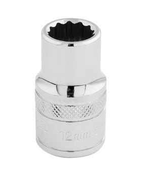 Draper Tools 1/2 Square Drive Hi-Torq&#174; 12 Point Socket (12mm) DRA33097