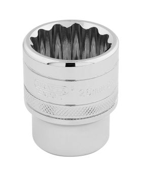 Draper Tools 1/2 Square Drive Hi-Torq&#174; 12 Point Socket (26mm) DRA33441