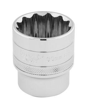Draper Tools 1/2 Square Drive Hi-Torq&#174; 12 Point Socket (30mm) DRA33586