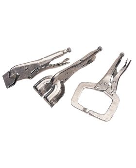 Draper Tools Self Grip Clamp Kit (3 Piece) DRA33836