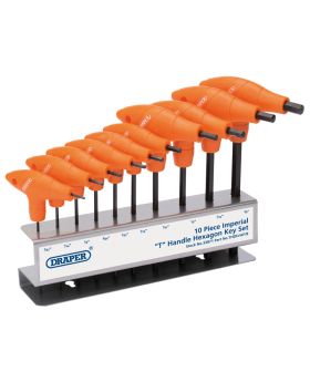 Draper Tools Imperial T-Handle Hexagon Key Set (10 Piece) DRA33871