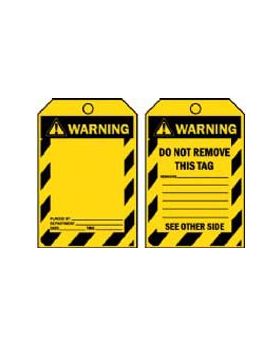 WARNING TAG TAGW1C