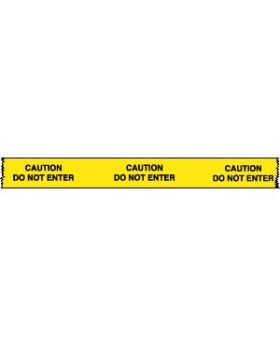 CAUTION DO NOT ENTER TAPE TCI