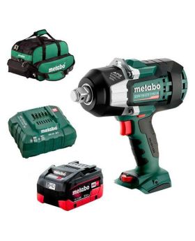  Metabo SSW 18 LTX 18V 5.5Ah Li-ion Cordless Brushless 3/4" High Torque Impact Wrench Combo Kit