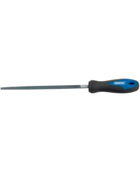 Draper Tools 200mm 3 Square File and Handle DRA44957