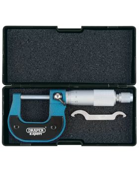 Draper Tools Expert Metric External Micrometer - 0-25mm DRA46603