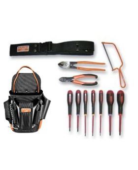 Bahco 4750ETK Electricians Tool Kit With Pouch & Belt