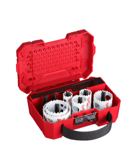 Milwaukee 49224095 10Pce Electricians Ice Hardened Hole Saw Kit