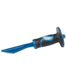 Draper Tools Expert 250mm Plugging Chisel with Soft Grip Hand Guard DRA51055