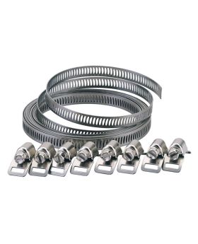 Draper Tools 8mm Wide Hose Clamp Set DRA55591