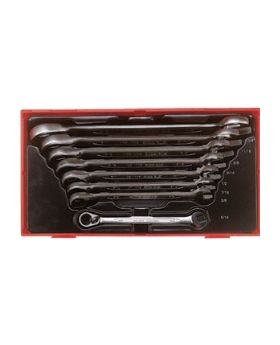 Teng Tools TT6508RAF 8 PCE AF Ratcheting Combo Spanner Set-BD