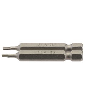 Draper Tools T7 1/4 Hex. Draper TX-STAR&#174; Insert Bit 50mm Long x 2 DRA66483