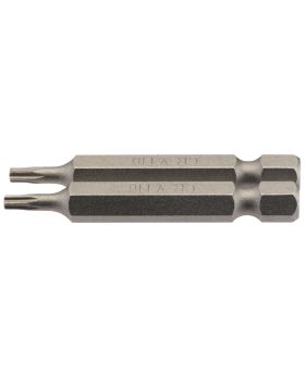 Draper Tools T10 1/4 Hex. Draper TX-STAR&#174; Insert Bit 50mm Long x 2 DRA66486