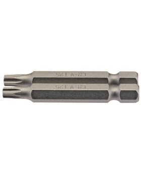 Draper Tools T25 1/4 Hex. Draper TX-STAR&#174; Insert Bit 50mm Long x 2 DRA66489