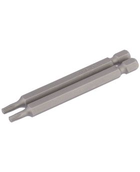 Draper Tools T15 1/4 Hex. Draper TX-STAR&#174; Insert Bit 75mm Long x 2 DRA66847