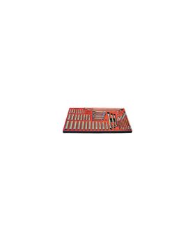 KC Tools 80115 52 PIECE HDFI TRAY METRIC