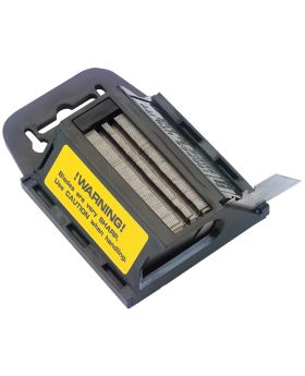Draper Tools Dispenser of 100 Two Notch Trimming Knife/Window Scraper Blades DRA88629