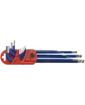 Eurotech Tools ET70680 9pc AF L-Type Set Extra Long Ball End