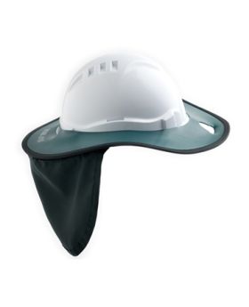 PRO CHOICE Plastic Hard Hat Green Brim HHPBG