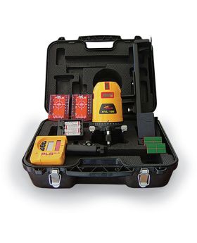 PLS LASERS Multiline Laser Level Kit With Receiver-HVL100RCVR
