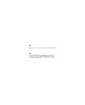 Toledo 1000F36 Metric and English Stainless Steel Rules LENGTH 1000MM
