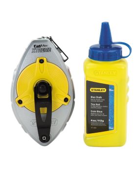 Stanley 47.482 FatMax Xtreme Chalk Line 2 Piece Set-BLUE
