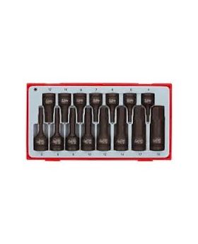Teng Tools TT9015HX 15 PCE HEX Impact Bit Set