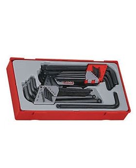 Teng Tools TTHT28 28 PCE Hex & TX Key Set