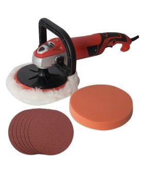 BAUMANN 1200w Variable Speed Sander/Polisher Buff Combo Kit ET-SAPO