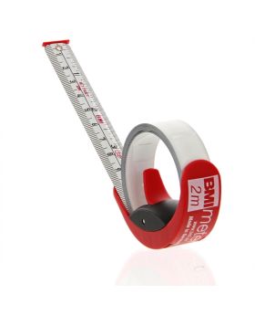 BMI Metre 2m Stainless Refined Steel Tape Measure 