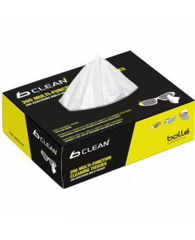 BOLLE B-Clean B401 200 multi-function dry cleaning tissues 