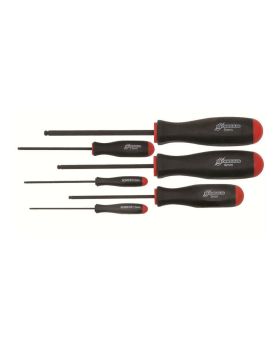 Bondhus Set of 6 Balldriver Screwdrivers Sizes 1.5-5MM 10686