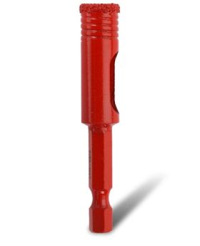 Bordo 7084-6.5H Brilliant Diamond Hex Shank Holesaw-6.5mm-Ceramics, Tiles, Porcelain and Stone