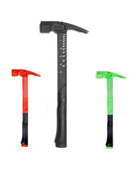 BOSS Tools Pro Series Titanium Hammer with Smooth Face-16oz-With Cerakote Colour Finish